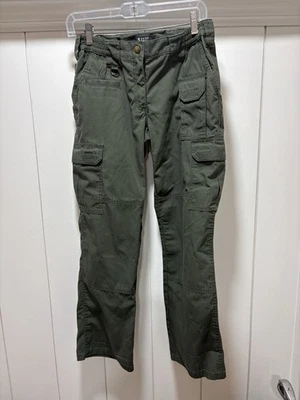 Pantalones tácticos 5.11 para mujer 4 cargo verde utilitario grunge exterior serie Gorpcore Foto 1 de 4
