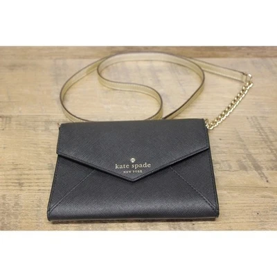 Kate Spade New York Cedar Street Monday Black Envelope Crossbody Bag - Image 1 of 4