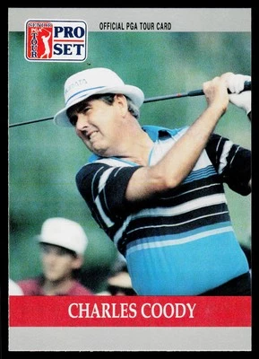 Charles Coody, 1990 Pro Set PGA Tour, #83, , - Image 1 of 2
