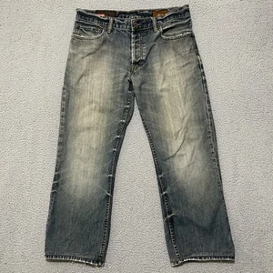 Pantalones de mezclilla GAP vintage para hombre 32x30 (ajuste 32x28) azul bota ajuste botón mosca 2006 Y2K - Imagen 1 de 17