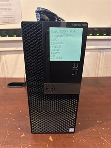 Dell OptiPlex 7060 MT, i5-8500, 3GHz, 256GB SSD, 16GB RAM, Btooth Wifi Win 11 P - Picture 1 of 4