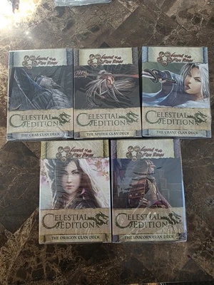 Legend of The Five Rings CCG Celestial Edition Starter Decks. New Sealed - Image 1 of 2