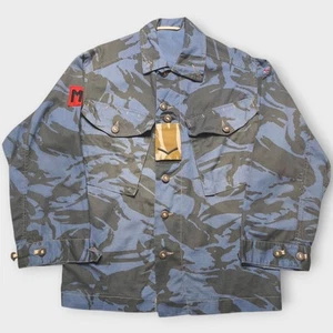 Chaqueta Camuflada De Colección Azul Emisión Militar Británica Policía Tropical Desierto. - Imagen 1 de 8