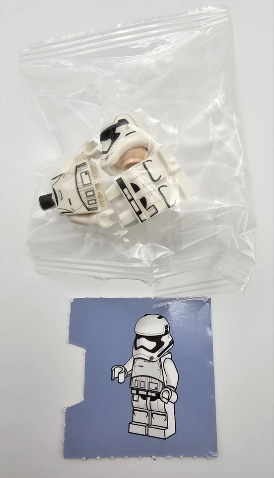 LEGO Star Wars Minifigure First Order Snowtrooper 75184 New Sealed - Image 1 of 1