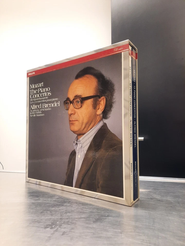 Archive Copy MINT 13 LP Alfred Brendel Neville Marriner Piano Concertos Philips - Bild 1 von 4