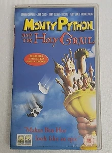Monty Python and The Holy Grail VHS Video Tape Movie Film Cert 15 - Picture 1 of 8