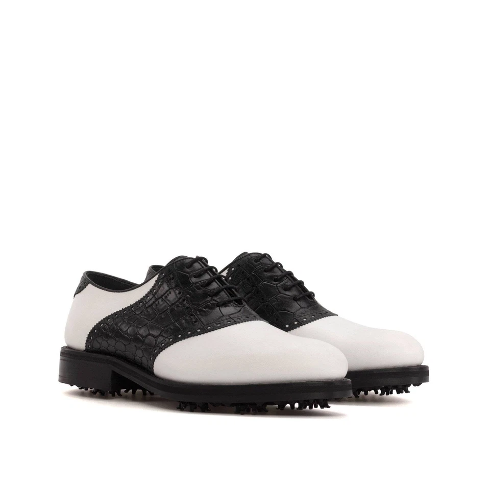 Robert August | The Lincoln Ave. Saddle Shoe No. 8228 | Golf Shoes - Image 1 of 4