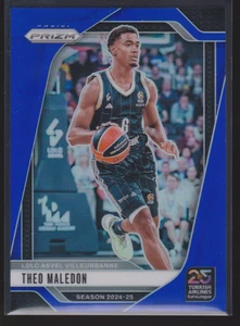 /199 Theo Maledon 2024-25 Panini Prizm Turkish Airlines EuroLeague Blue #43 - Bild 1 von 2