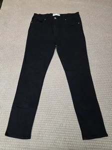 Refinery Republic Denim Jeans Herren 35x30 (Etikett 36x32) schwarz Tapered Leg - Bild 1 von 8