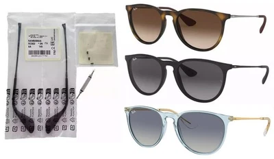 Ray-Ban "Erika" RB4171 Ersatzbügel Set / Grau Schwarz Gold / Neu und Original !