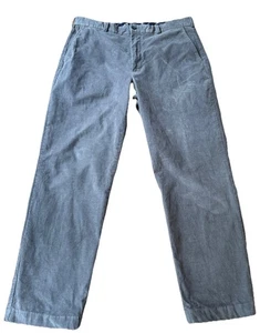 NEU Brooks Brothers Herren 40x34 Baumwolle Stretch Clark Fit Cordhose grau - Bild 1 von 3