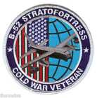 B-52 STRATOFORTRESS AIR FORCE  COLD WAR VETERAN 4" EMBROIDERED  PATCH