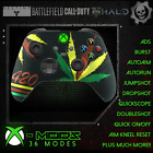 XBOX ONE SERIES RAPID FIRE CONTROLLER - CARNAGE MOD 2.0 - 420 WEED BLAZE IT UP