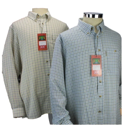 Hunter Outdoor Tattersall Country Check Holiday 100% cotton shirt - Image 1 of 4