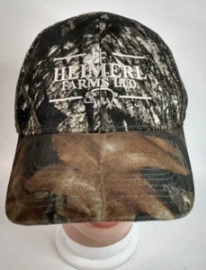 Heimerl Farms LTD. Camo Ball Cap/Hat With Hog Pic - Picture 1 of 9