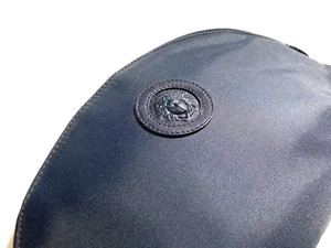 GIANNI VERSACE VINTAGE 90ER MEDUSA KOPF RELIEF MAKE-UP TASCHE ITALIEN SCHWARZ - Bild 1 von 19