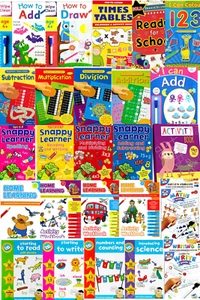 Childrens Kids Pre & Early School Work Books Maths English Reading Art Book yrs - Picture 1 of 30