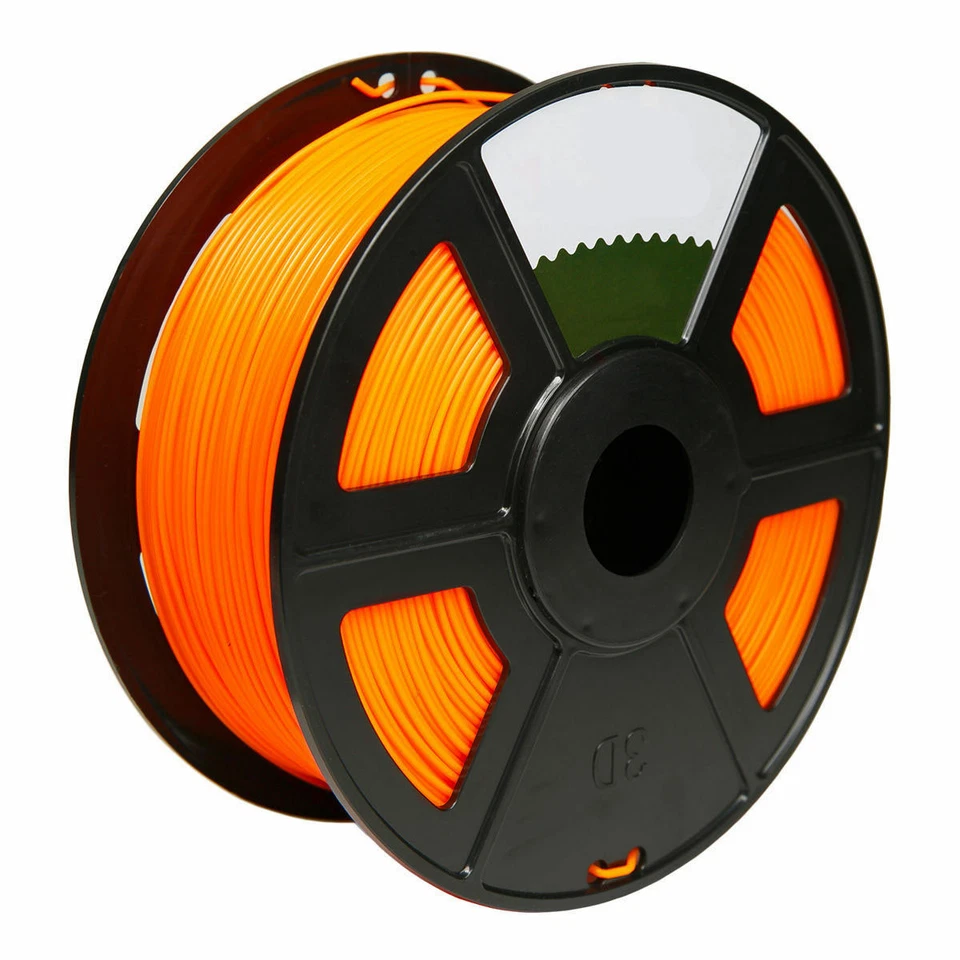Filamento de impressora 3D TPU 1,75mm precisão dimensional +/- 0,03 mm 1KG carretel laranja - Imagem 1 de 1