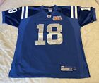 Reebok Indianapolis Colts Peyton Manning On Field Super Bowl Jersey. Size 50