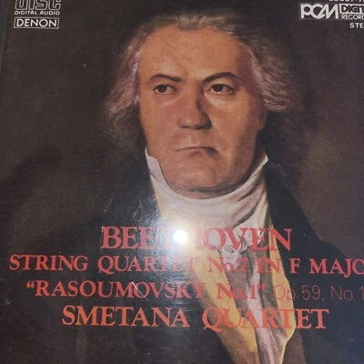 Beethoven, Smetana Quartet: String Quartet No.8 in E Minor “Rasoumovsky No.2” CD - Image 1 of 2