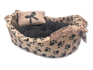 Dog Cat BED with removable pad and pillow for Pet HDP Bassinet  - Picture 1 of 4