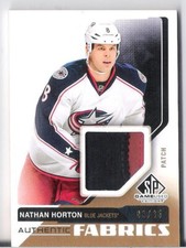 2014-15 SP Game Used Authentic Fabrics Patches Nathan Horton #03/35