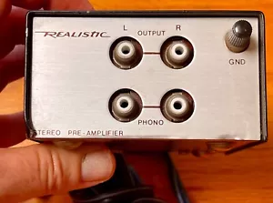Realistic 42-2109 Stereo Pre Amplifier Vintage - Bild 1 von 6