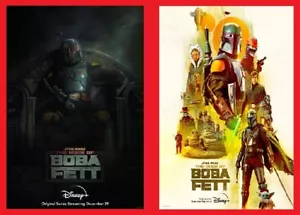 The Book of Boba Fett 2021 + 2022 Compilation 27x40 Double-Sided Poster Set NEW - Picture 1 of 4
