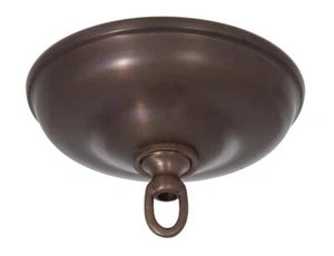 5 1/2" Antique Bronze Finish Brass Ceiling Canopy Kit New 11785BJB - Picture 1 of 2