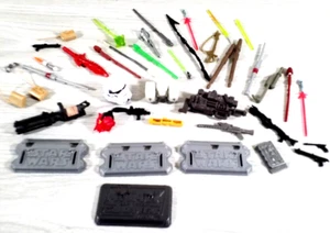 Lot of 40 Star Wars Accessories- Power of the Force POTF Era 90's    Accessories - Picture 1 of 4