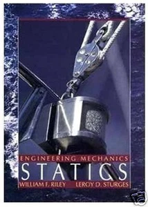 Engineering Mechanics: Statics by W Riley, L Sturges (Paperback, 1993) Pub Wiley - Picture 1 of 1