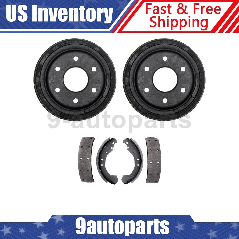 Tambores de freno traseros y zapatas de freno para Chevrolet K1500 1993-1999 Foto 1 de 4