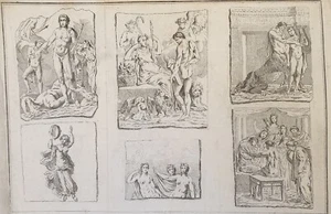 SAGGIO DELL’ANTICHE PITTURE DI ERCOLANO THOMAS SALMON 1750 - Picture 1 of 2