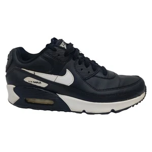 Size 6.5Y Nike Air Max 90 Youth Boy kids Black/White CD6864-010 Shoes - Picture 1 of 12