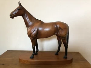 Beswick 'Arkle' Campeón Steeplechaser sobre una base de madera - Impresionante estatuilla - Imagen 1 de 9