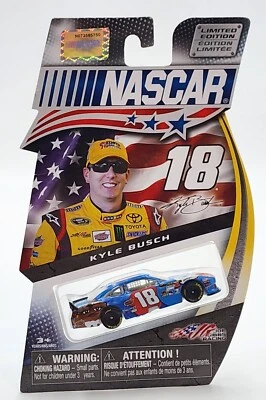 2012 Spin Master NASCAR Authentics 18 Kyle Busch 1:64 M&M's Toyota Camry Limited - Image 1 of 4