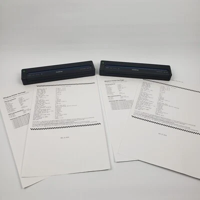 2 FOR PARTS Brother PocketJet 6 PJ-662 BT WiFi MobileThermal Printers NO CORDS - Image 1 of 4