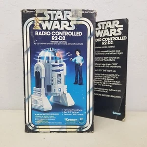 Vintage Star Wars Radio Controlled R2-D2 1977 Kenner 100% Complete Near Mint - Picture 1 of 16