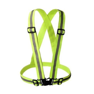 MIKA Reflective Safety Vest – High-Visibility Hi-Vis Vest for Night Work & Sports