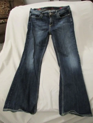 Ladies "Vigoss" Size 13 (W32/L31) Blue, Tokyo Boot, Distressed Jeans - Image 1 of 4