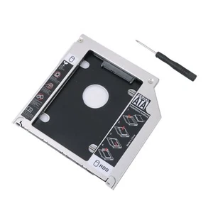 9.5mm SATA 2nd HDD Hard Drive Caddy Adapter For Apple MacBook Pro Unibody Tray - Picture 1 of 7