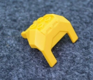 (1) ~ Bright Light Orange  Large Armor Chest w/ 4 Studs & Bar Handle ~ NEW Lego - Picture 1 of 1