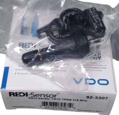 Sensor VDO REDI SE10001HPR preprogramado 315HZ para la mayoría de los vehículos 2002-2020 Foto 1 de 4
