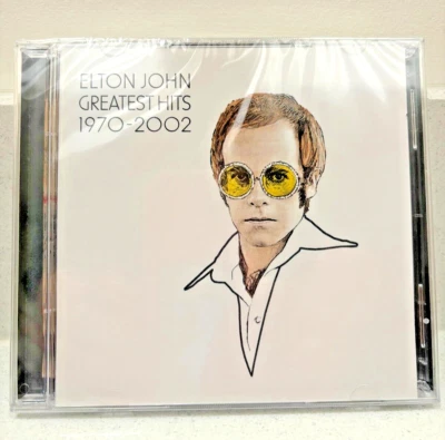 Elton John Greatest Hits 1970-2002 2CD Album New & Factory Sealed - Image 1 of 2