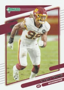 2021 Donruss Football Chase Young #9 Washington - Picture 1 of 2