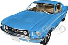 1968 FORD MUSTANG FASTBACK SIERRA BLUE 1/18 DIECAST MODEL CAR GREENLIGHT 13640