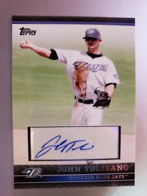 2010 TOPPS PRO DEPUT JOHN TOLISANO AUTO. - Image 1 of 2