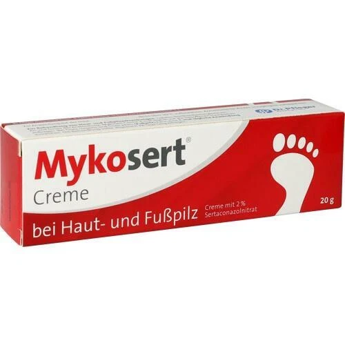DR. PFLEGER ARZNEIMITTEL GMBH MYKOSERT Creme bei Haut- und Fußpilz 20 g ,PZN 15579721