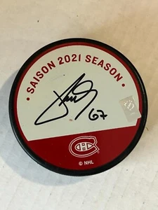 Michael Frolik Autograph puck – Montreal Canadiens - Picture 1 of 3