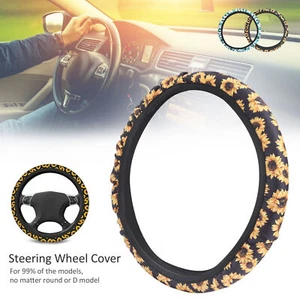Universal AntiSlip Dustproof Neoprene Auto Car Steering Wheel Cover Interior - Afbeelding 1 van 18